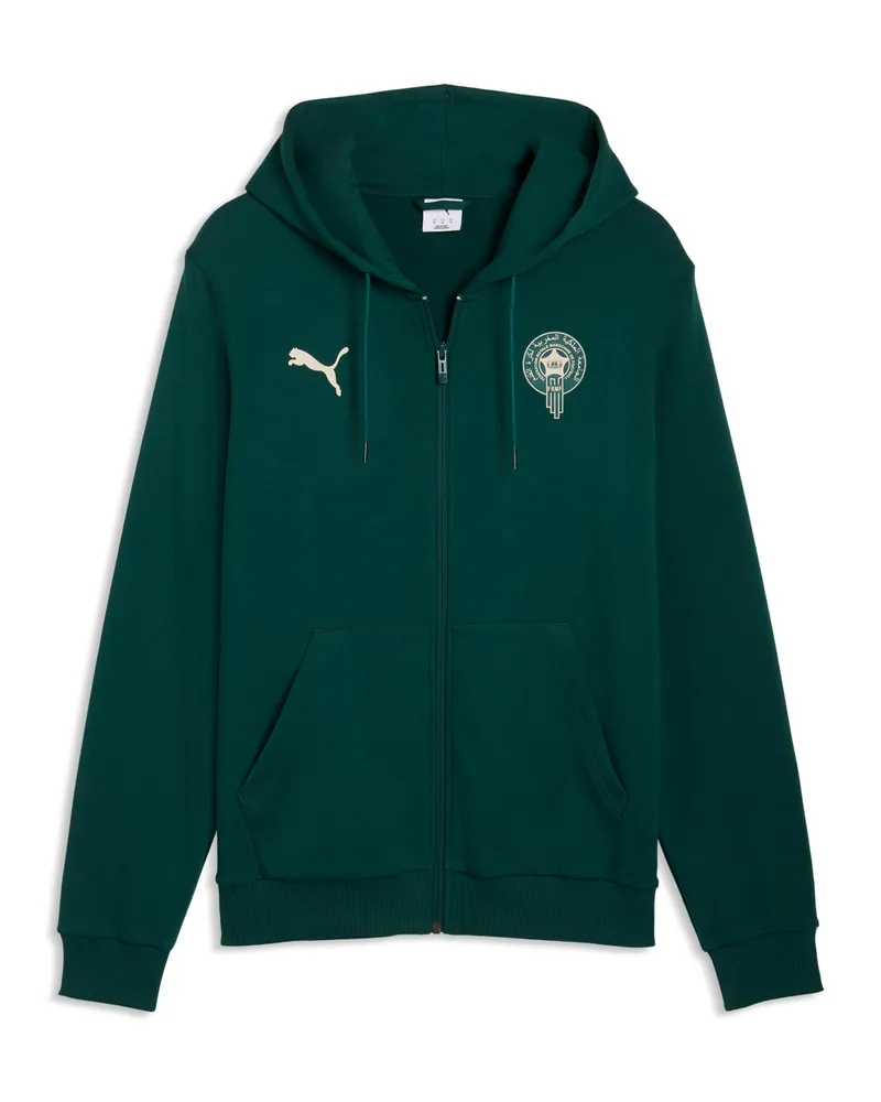 Puma Marokko ftblCulture Kapuzenjacke Herren, Accessoires, Grün Grün
