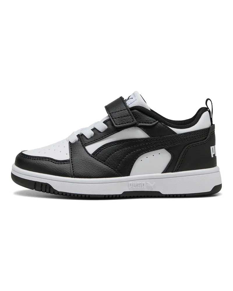 Puma Rebound V6 Lo Sneakers Kinder, Schuhe, Weiß Weiß