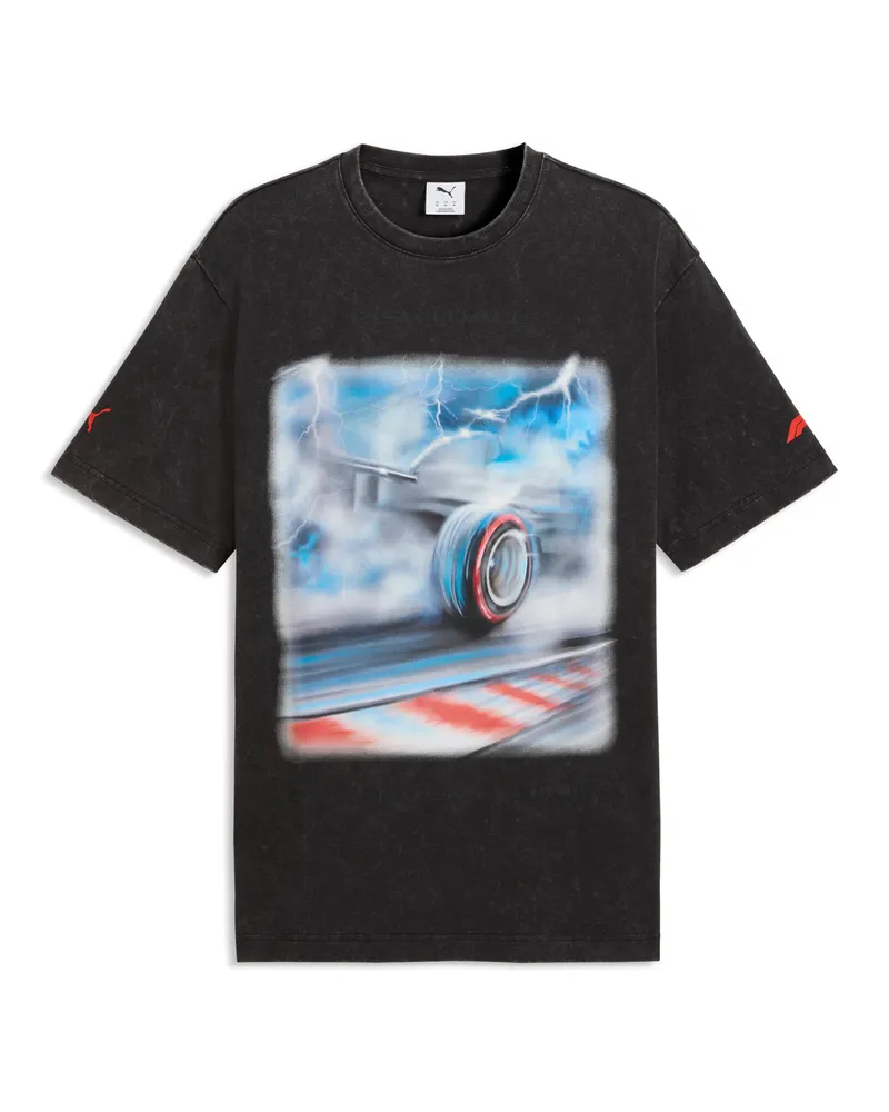 Puma F1® Tyre Relaxed T-Shirt Herren, Accessoires, Schwarz Schwarz