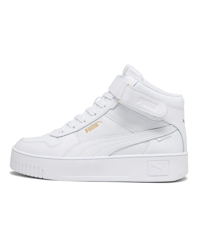 Puma Carina Street Mid Sneakers Damen, Schuhe, Weiß Weiß