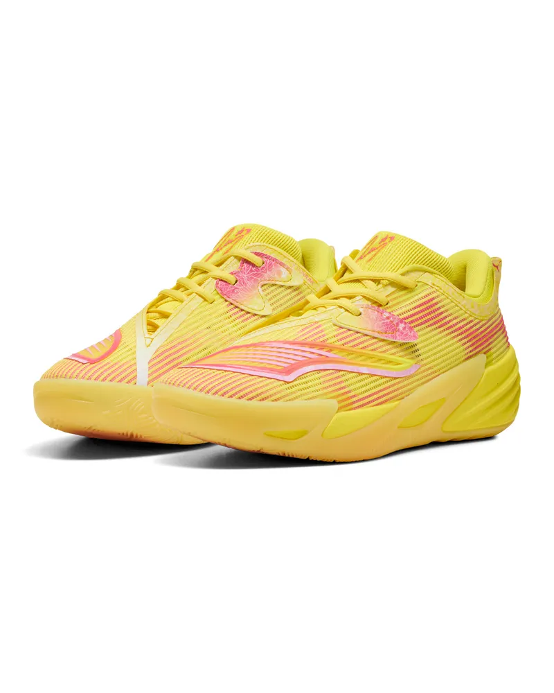 Puma All-Pro NITRO™ 2 GIDDEY Basketballschuhe Unisex, Accessoires, Gelb Gelb
