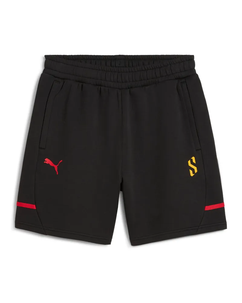 Puma Caution Evostripe Cross Basketballshorts Herren, Accessoires, Schwarz Schwarz