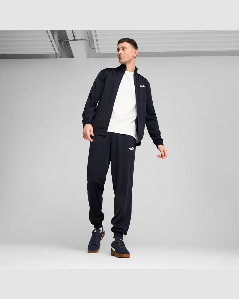 Puma Essentials Poly Anzug Herren, Kleidung, Blau Blau