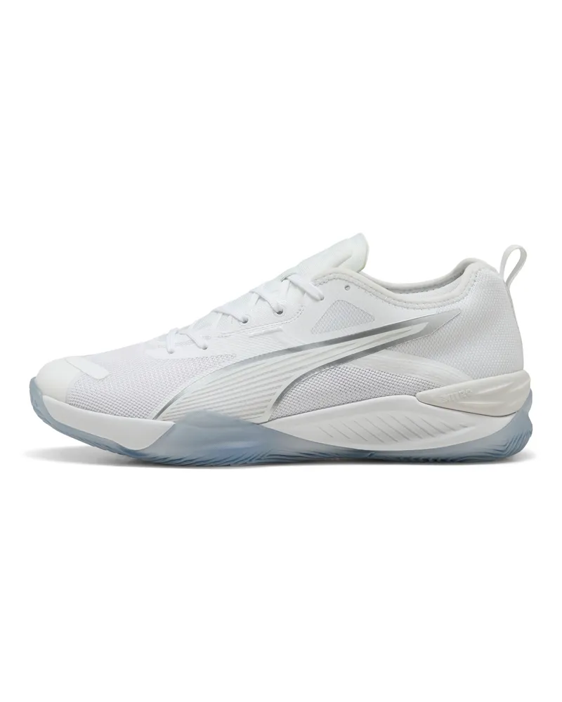 Puma Eliminate NITRO™ 4 Handballschuhe Unisex, Schuhe, Weiß Weiß
