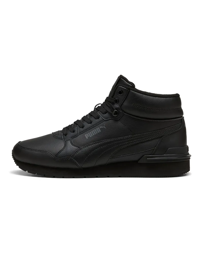 Puma ST Runner v4 Mid Sneakers Unisex, Schuhe, Schwarz Schwarz
