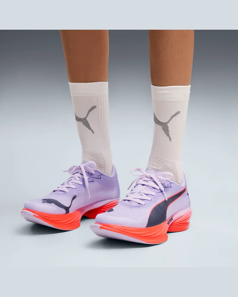 Puma Running Crew Socken Unisex (2er-Pack), Kleidung, Weiß Weiß