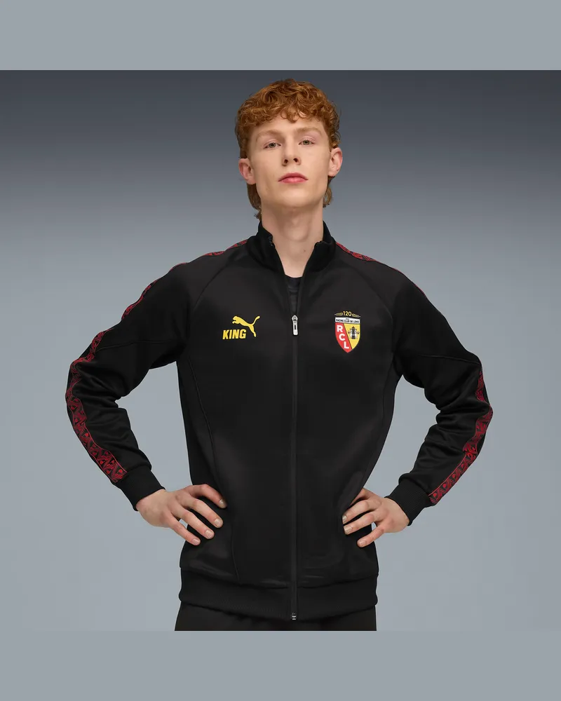 Puma RC Lens KING Anthem Jacke Herren, Kleidung, Schwarz Schwarz