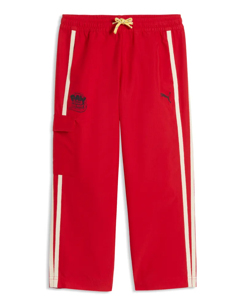 Puma x PAW PATROL T7 Relaxed Trainingshose Kinder, Accessoires, Rot Rot