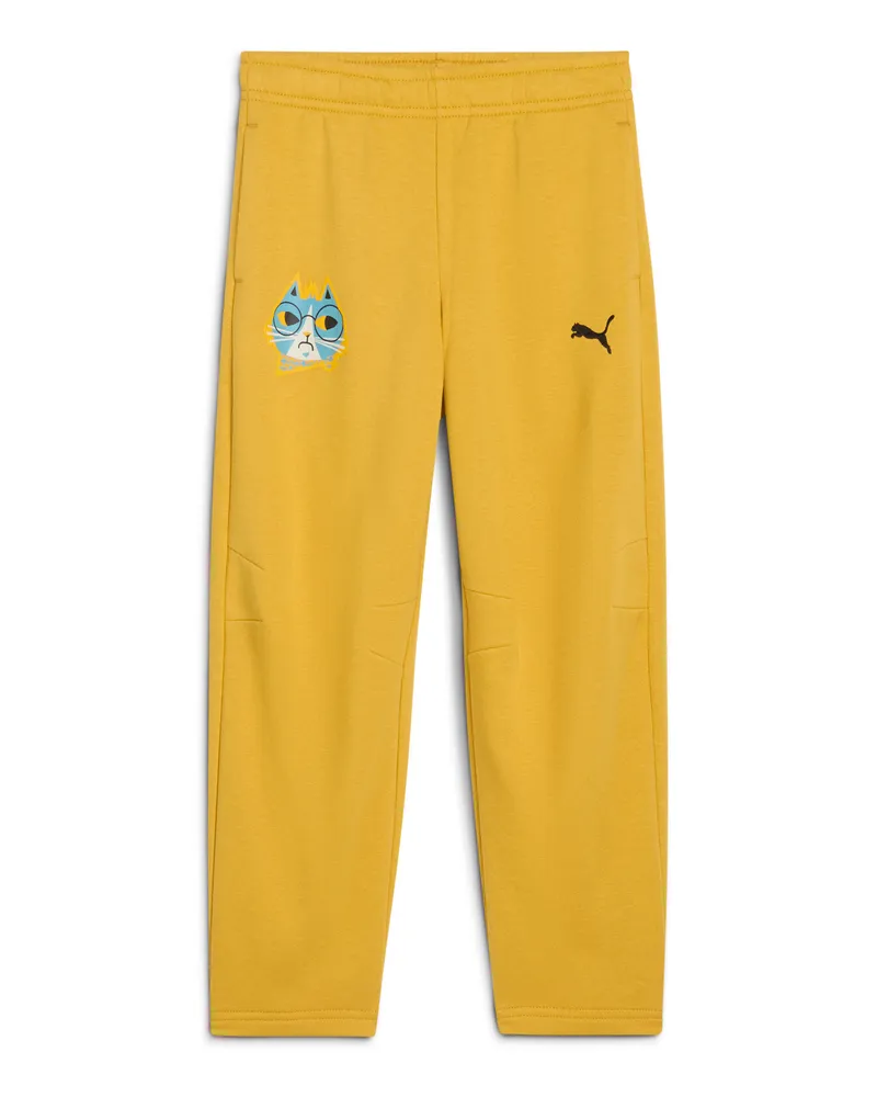 Puma Moody Cat Jogginghose Kinder, Accessoires, Gelb Gelb