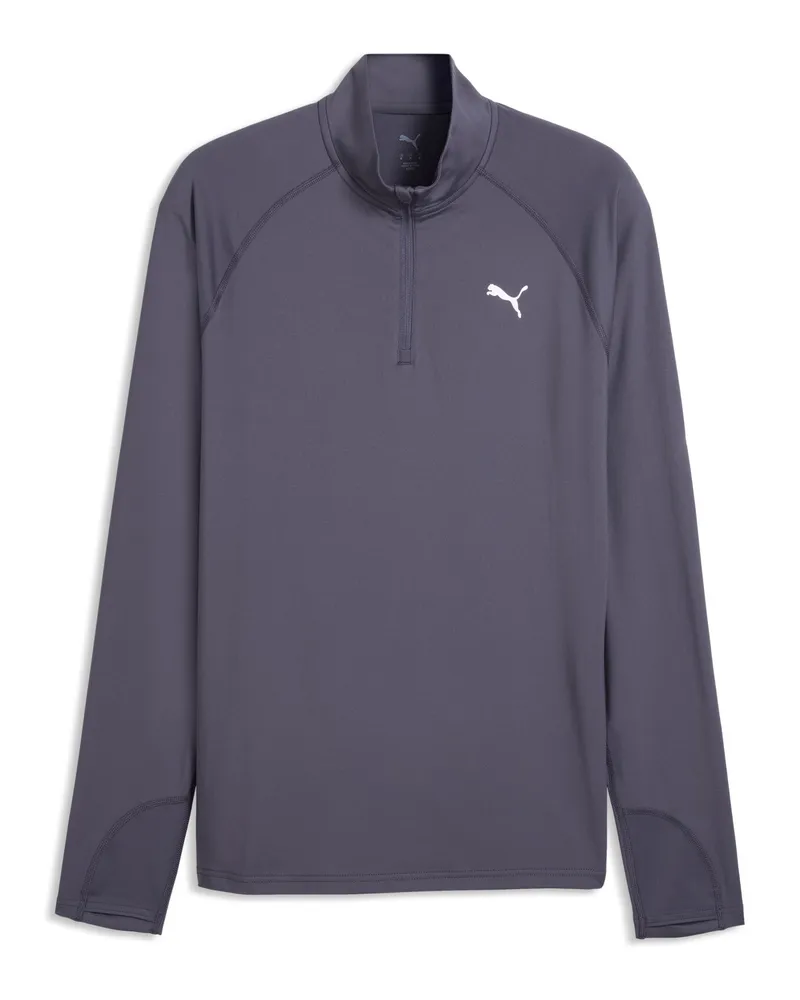 Puma VELOCITY CLOUDSPUN Laufoberteil mit halbem Reißverschluss Herren, Accessoires, Grau Grau