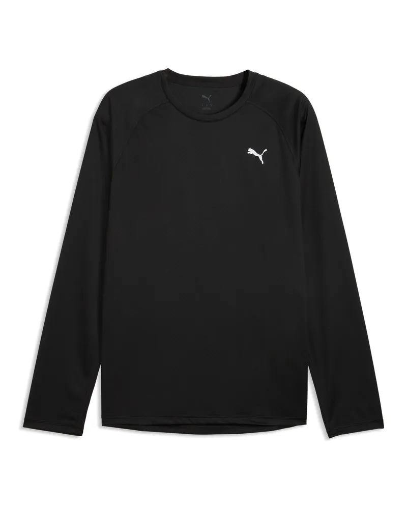 Puma Training Essentials Performance Fit Langarmshirt-Shirt Herren, Accessoires, Schwarz Schwarz