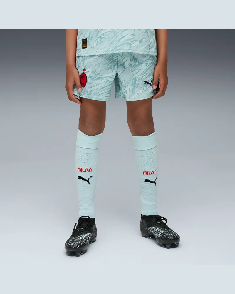 Puma AC Milan 25/26 Torwartshorts Teenager, Kleidung, GrÃ¼n Grã¼n