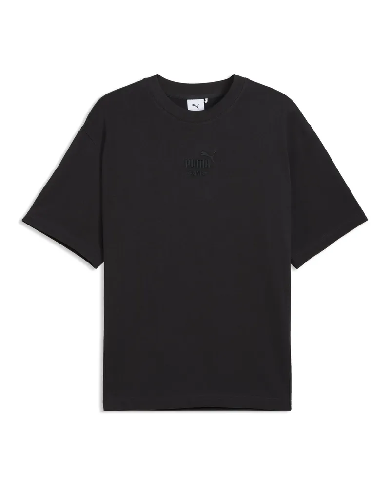 Puma KING Sportstyle Relaxed T-Shirt Herren, Accessoires, Grau Grau