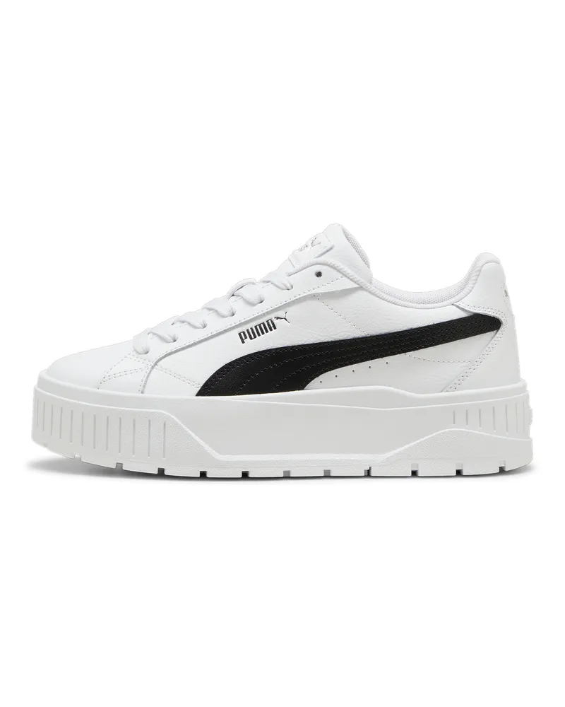 Puma Karmen II Leather Sneakers Damen, Schuhe, Weiß Weiß