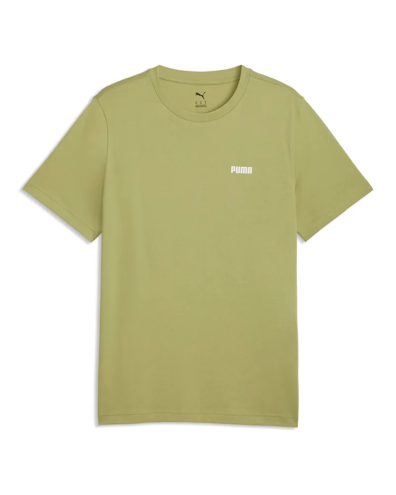Puma Essentials Small Logo T-Shirt Herren, Kleidung, Grün Grün