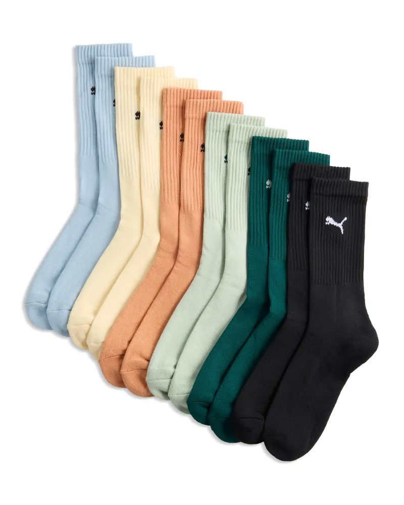 Puma Crew-Socken (6er-Pack), Kleidung Mehrfarbig