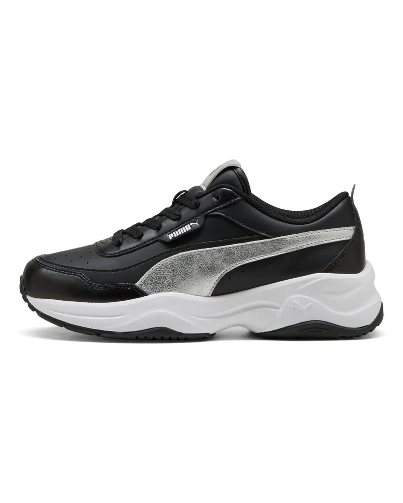 Puma Cilia Mode Metallisch Whisper Sneakers Damen, Schuhe, Schwarz Schwarz