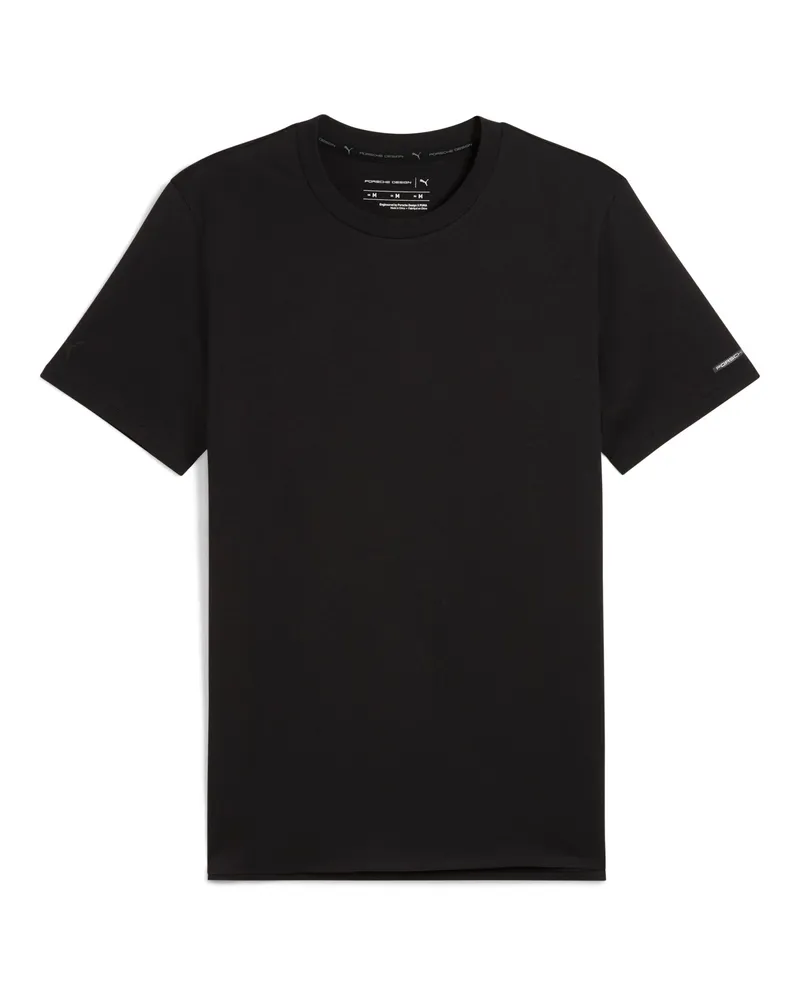 Puma Porsche Design Essential T-Shirt Herren, Kleidung, Schwarz Schwarz