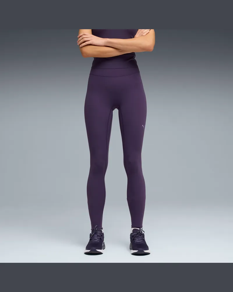 Puma SHAPELUXE High-Waist-Trainingsleggings Damen, Kleidung, Lila Lila