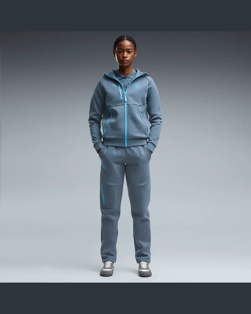 Puma Manchester City TECH Jogginghose Damen, Kleidung, Grau Grau