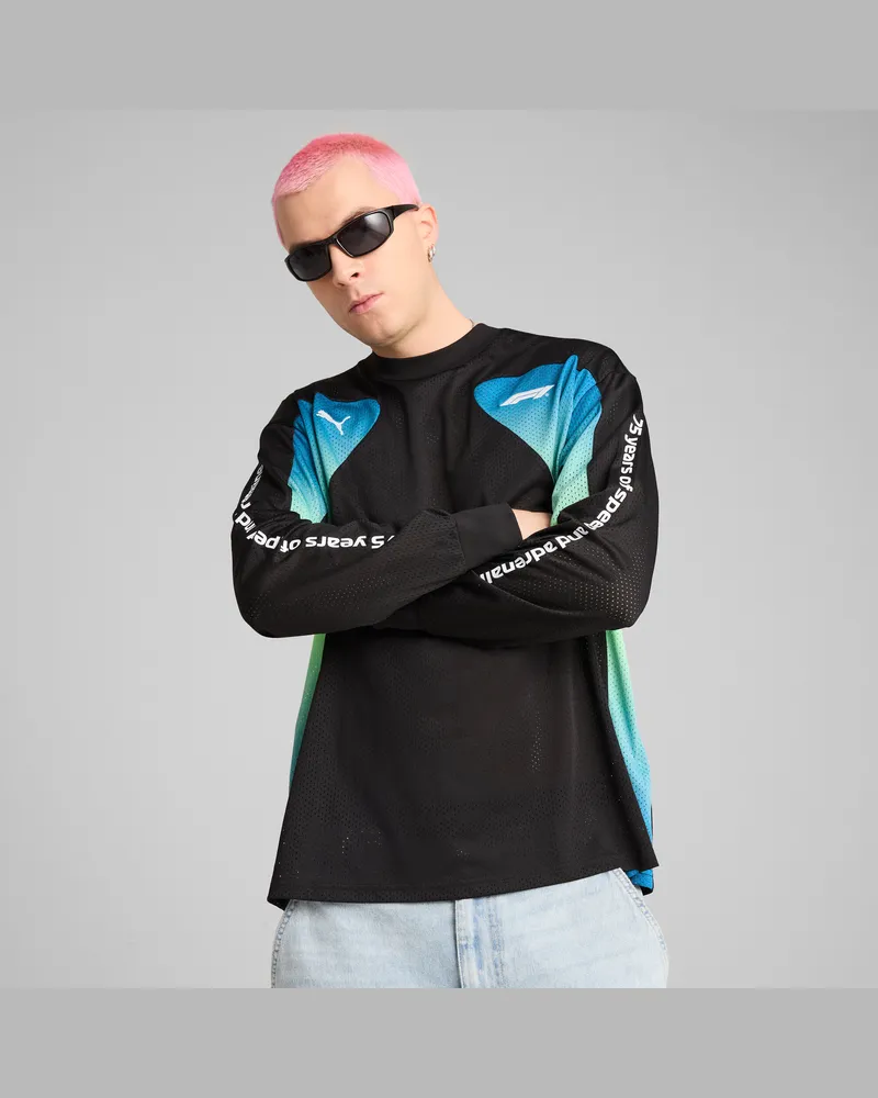 Puma F1® Oversized Langarmshirt Herren, Kleidung, Schwarz Schwarz