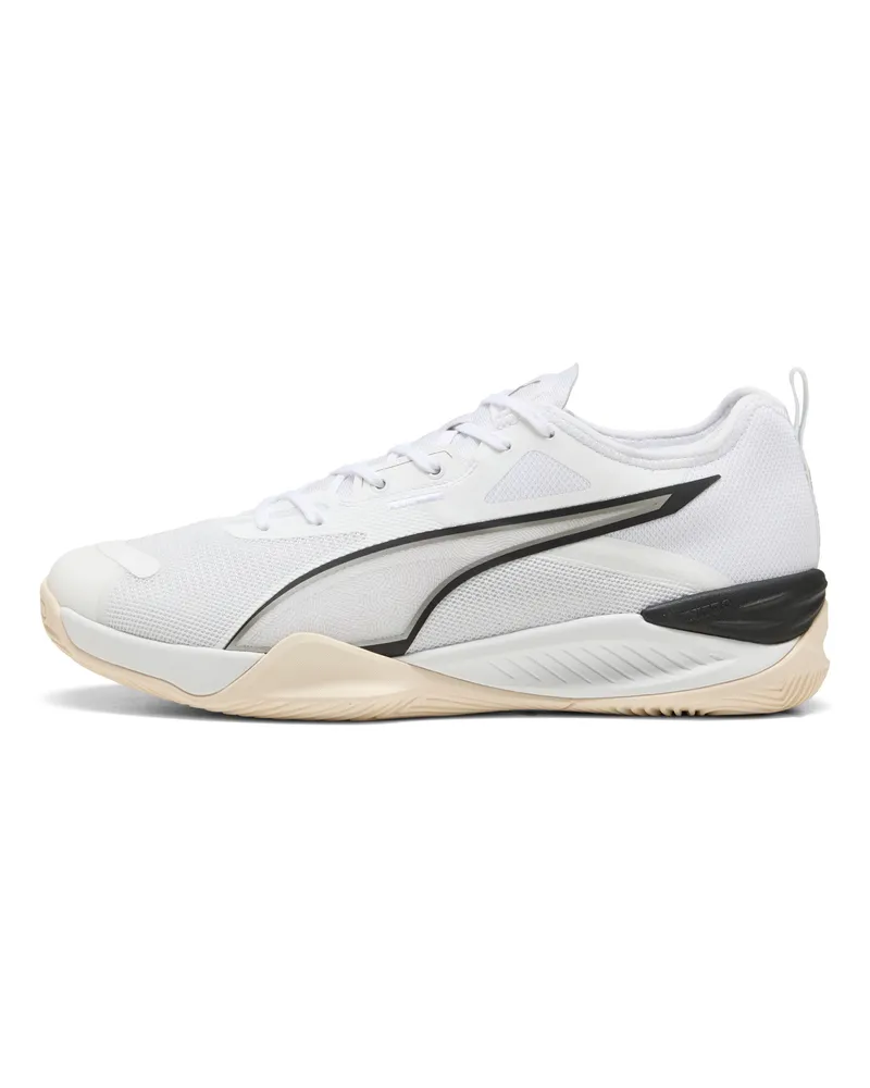Puma Eliminate NITRO™ 4 Handballschuhe Unisex, Schuhe, Weiß Weiß