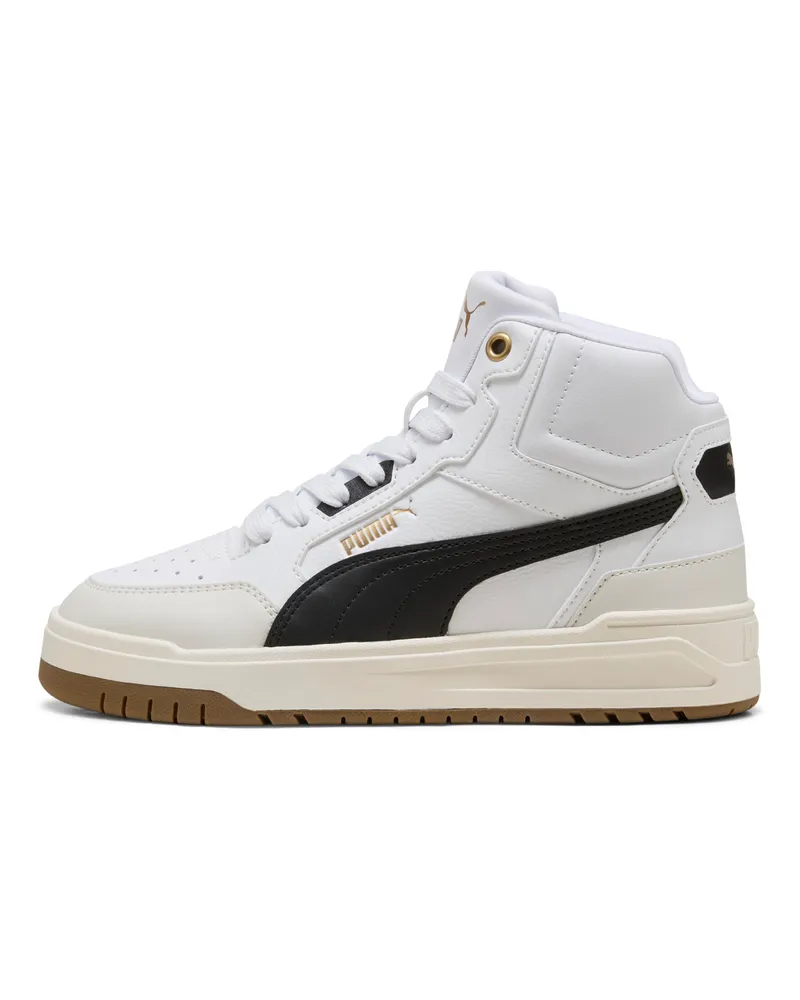 Puma Shuffle Downtown Mid Sneakers Teenager, Schuhe, Weiß Weiß