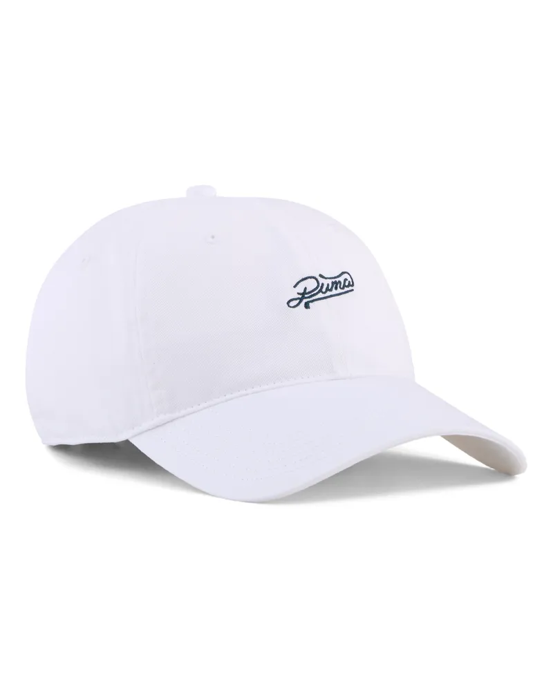 Puma Rodeo Script Golf Cap, Accessoires, Weiß Weiß