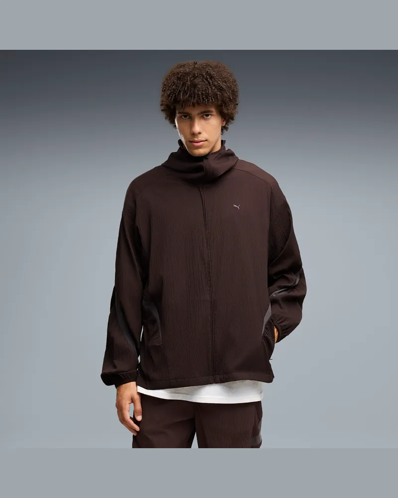 Puma CLRT Trainingsjacke Unisex, Kleidung, Braun Braun