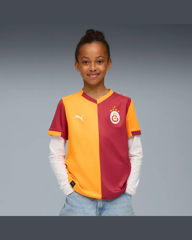 Puma Galatasaray SK 25/26 Heimtrikot Teenager, Kleidung, Rot Rot