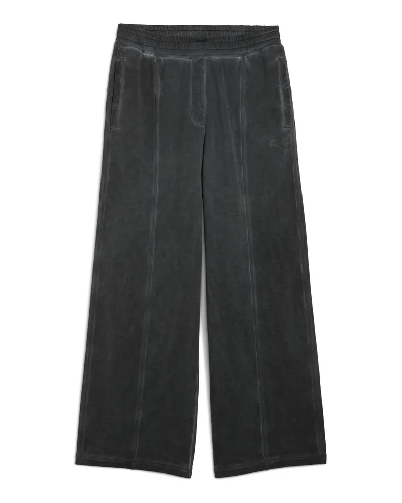 Puma Washed Out Oversized Jogginghose Unisex, Accessoires, Grau Grau