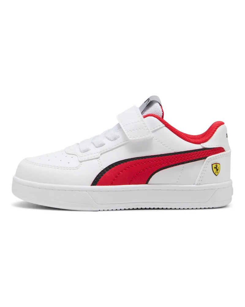 Puma Scuderia Ferrari Caven 2.0 Sneakers Kinder, Schuhe, Weiß Weiß