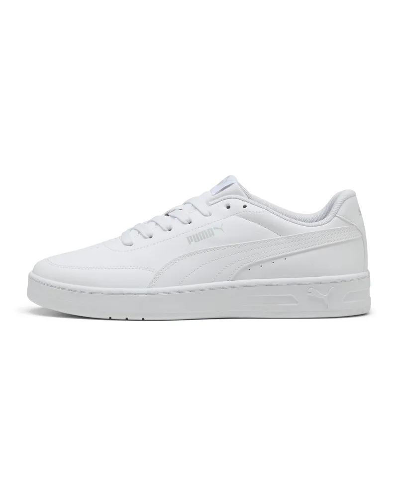 Puma Court Classic Clean Sneakers Unisex, Schuhe, WeiÃŸ Weiãÿ
