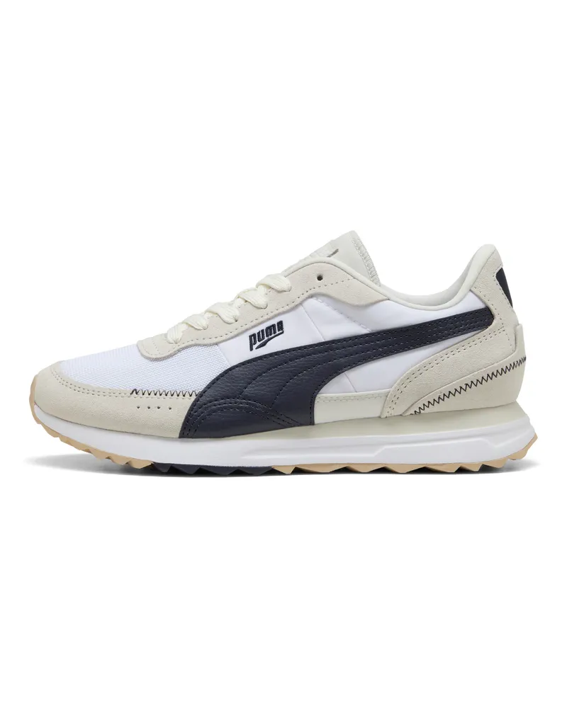 Puma Road Rider Suede Sneakers Unisex, Schuhe, Weiß Weiß