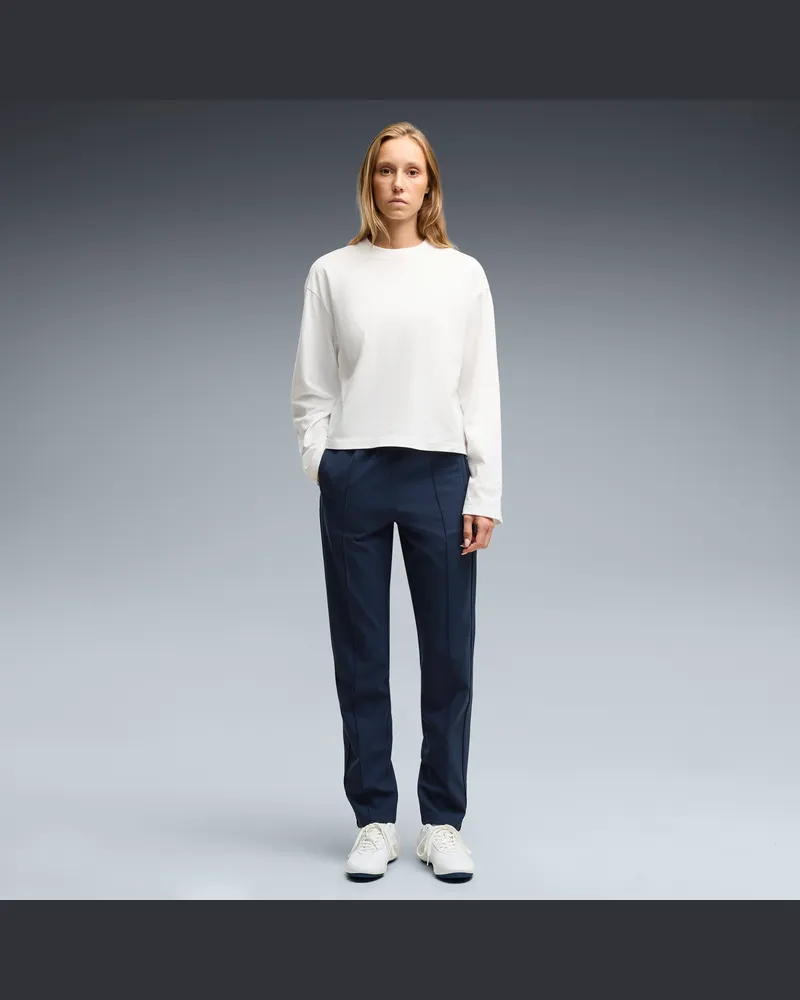Puma x JIL SANDER T7 Trainingshose Damen, Accessoires, Blau Blau