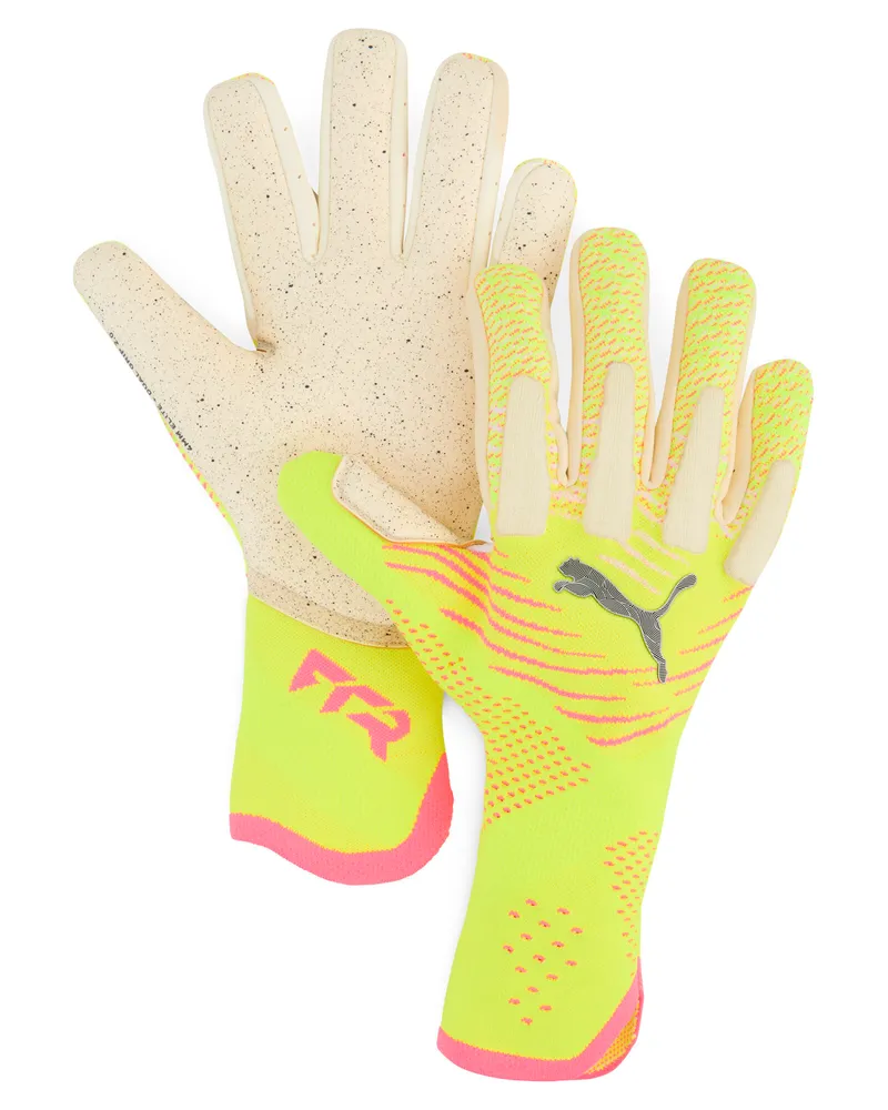 Puma FUTURE Ultimate NC Fußball Torwarthandschuhe, Accessoires, Gelb Gelb