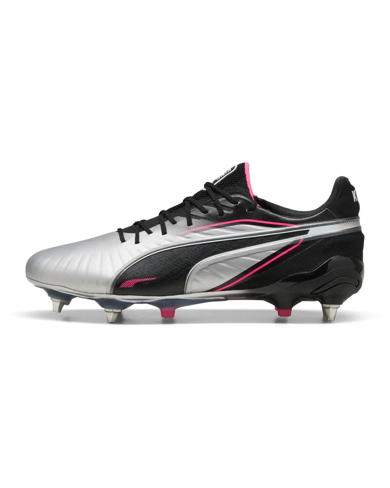 Puma KING ULTIMATE MxSG Fußballschuhe Unisex, Schuhe, Metallisch Metallisch