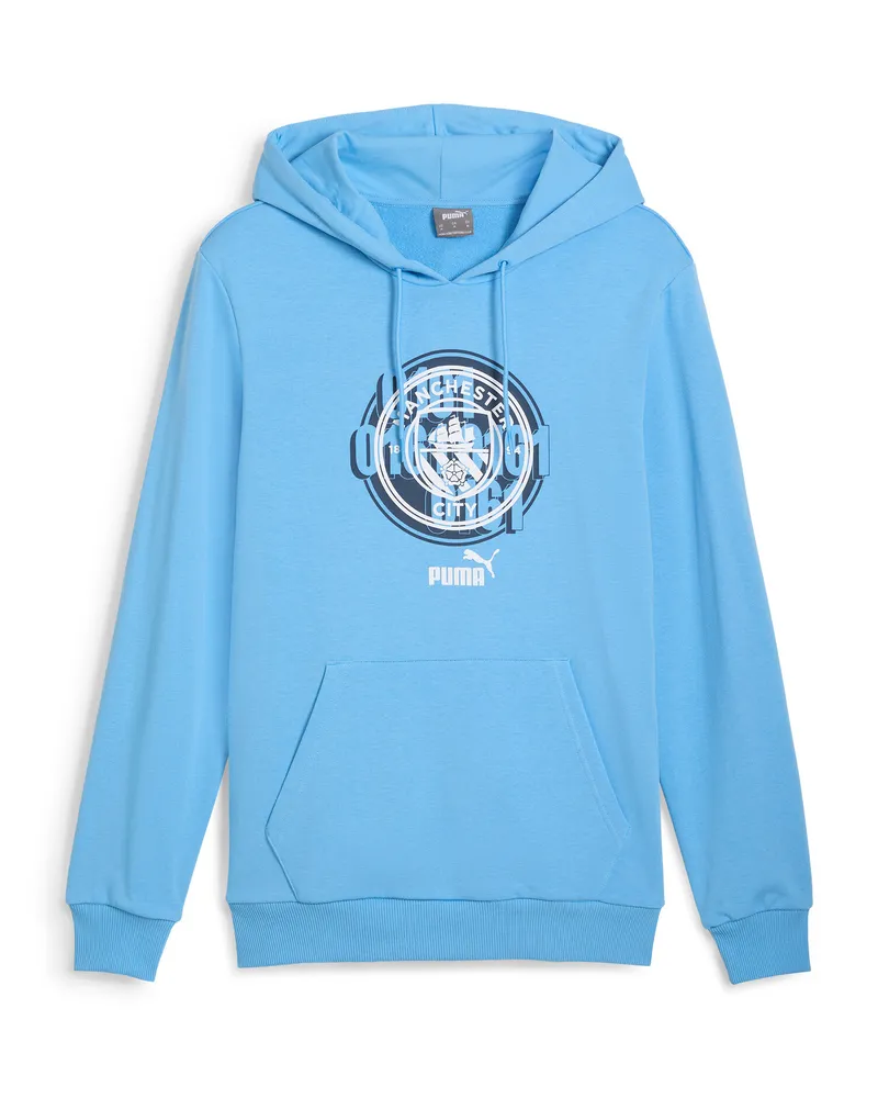 Puma Manchester City F.C. ftblCULTURE Hoodie Herren, Accessoires, Blau Blau