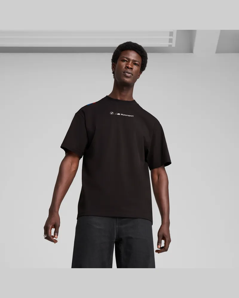 Puma BMW M Motorsport Lifestyle Car Graphic T-Shirt Herren, Kleidung, Schwarz Schwarz