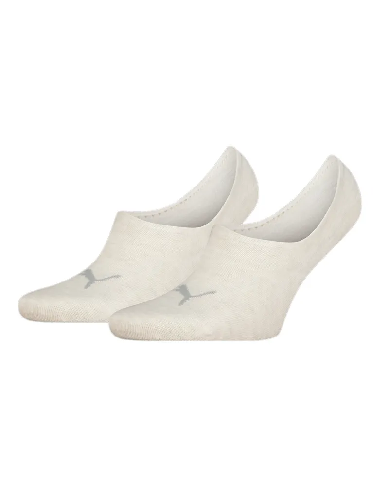 Puma High Cut Füßlinge 2er-Pack Unisex, Accessoires Beige