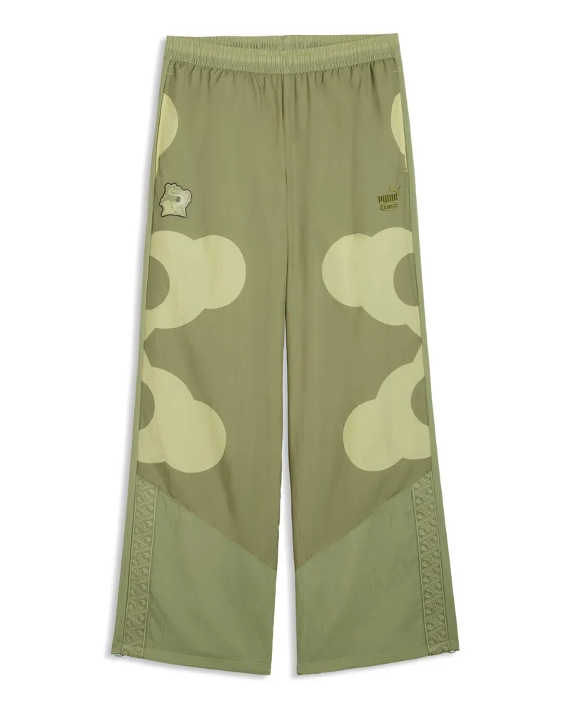 Puma x ELFENBEINKÜSTE x SALEHE BEMBURY KING Trainingshose Herren, Accessoires, Grün Grün