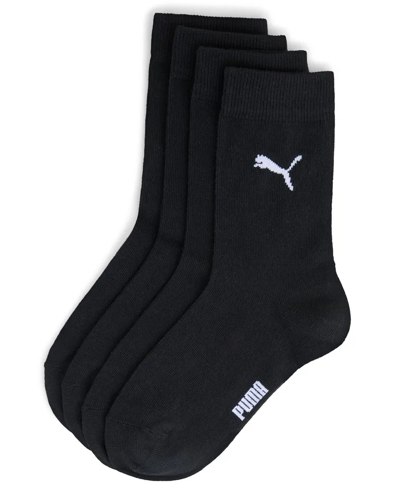 Puma Classic Socken 2er-Pack Kinder, Kleidung, Schwarz Schwarz
