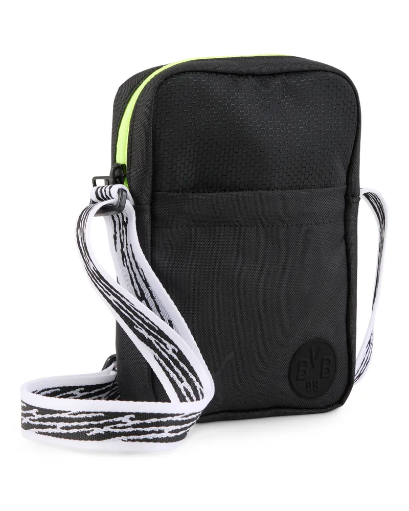 Puma Borussia Dortmund Jubiläums-Crossbody-Bag, Accessoires, Schwarz Schwarz
