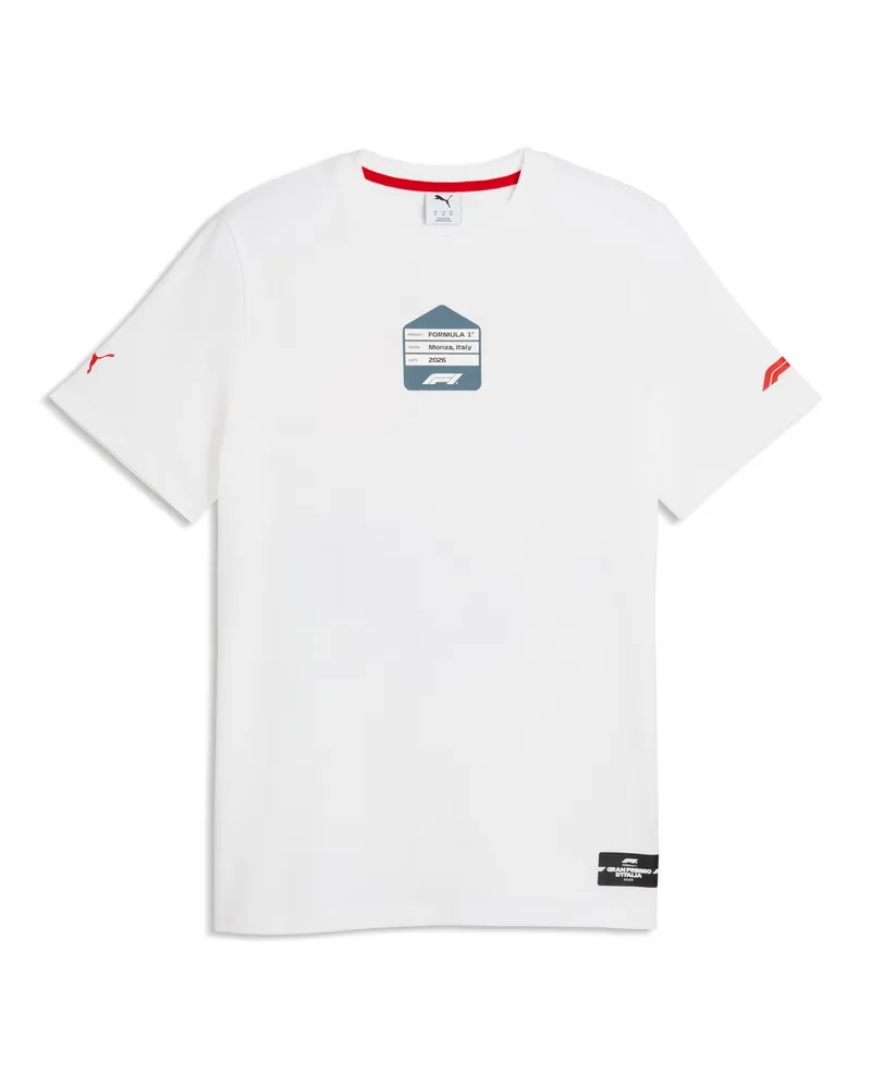 Puma F1® Monza T-Shirt Unisex, Accessoires, Weiß Weiß