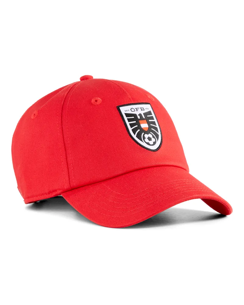 Puma Österreich Essentials Cap, Accessoires, Rot Rot