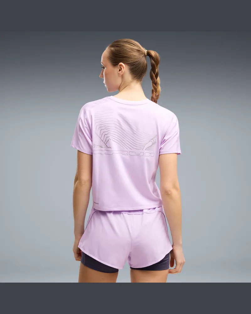 Puma Brightstride CLOUDSPUN Laufshirt Damen, Kleidung, Lila Lila