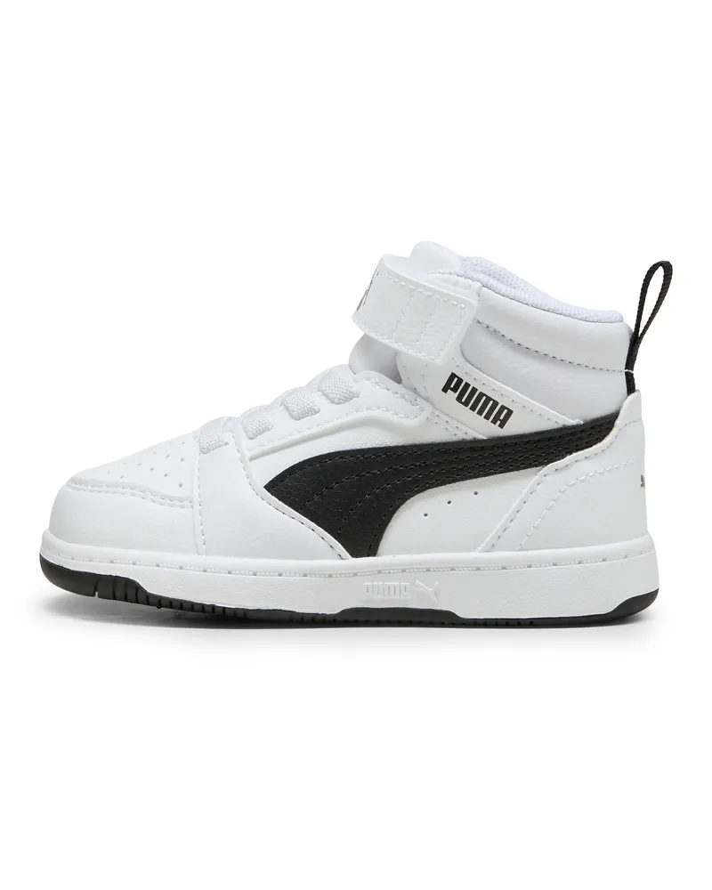 Puma Rebound V6 Mid Sneakers Baby, Schuhe, WeiÃŸ Weiãÿ