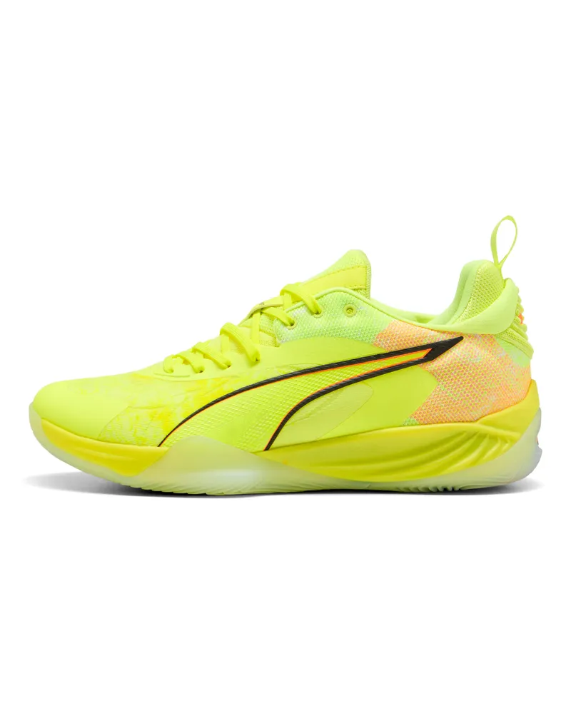 Puma Eliminate NITRO™ SQD 5 Road to Glory Hallenschuhe Unisex, Schuhe, Gelb Gelb