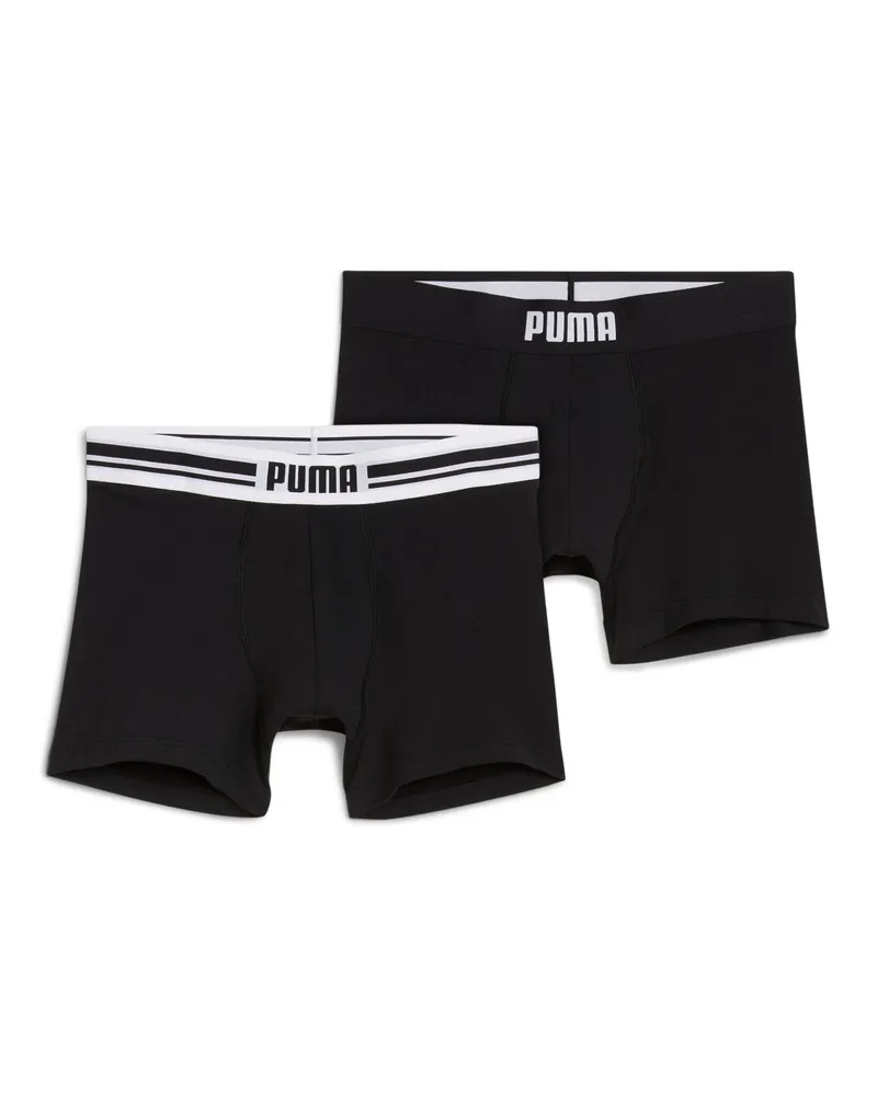Puma Everyday Boxershorts Herren (2er-Pack), Kleidung, Schwarz Schwarz