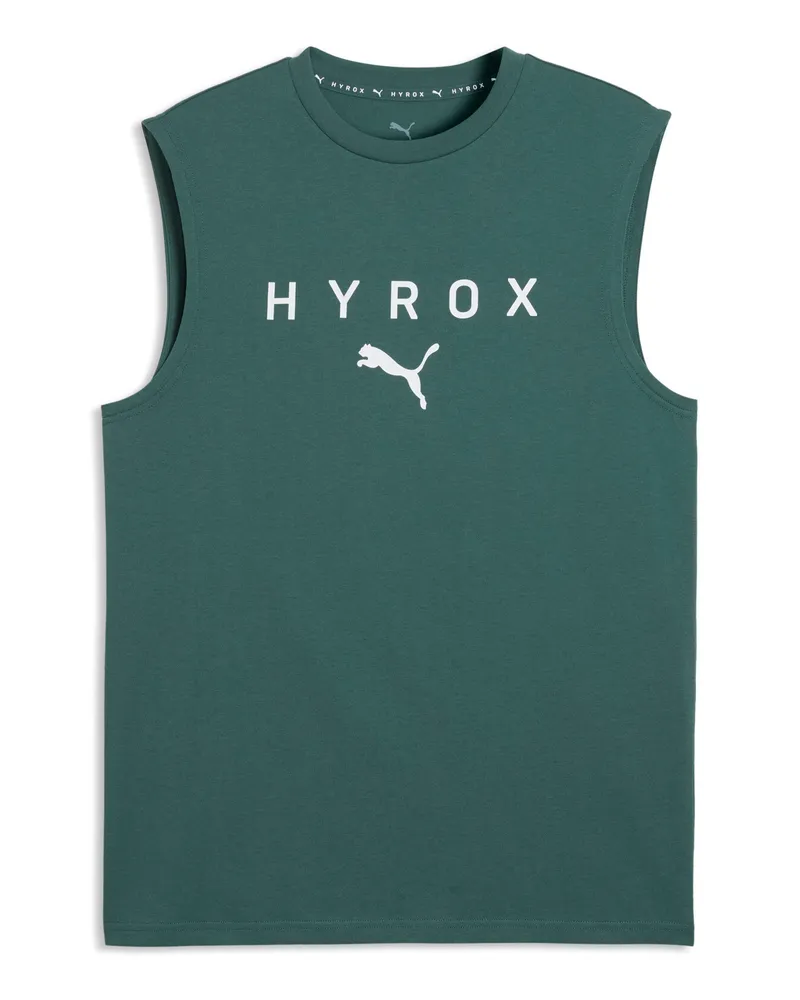 Puma x HYROX Cut-Off Tanktop Herren, Accessoires, Grün Grün